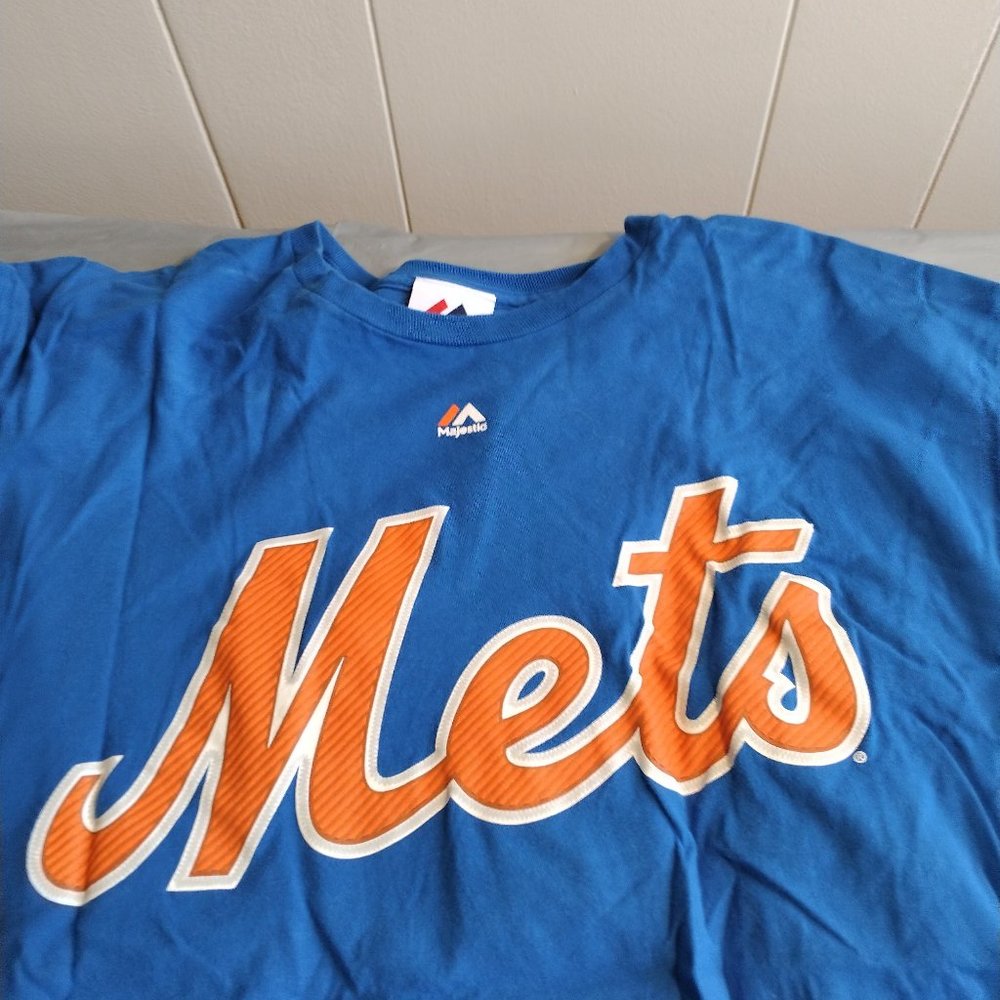 Majestic Mets Duda #21 T Shirt L